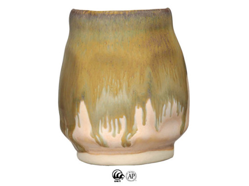 PC36 Ironstone over PCF54 Flux Blossom AMACO Brent